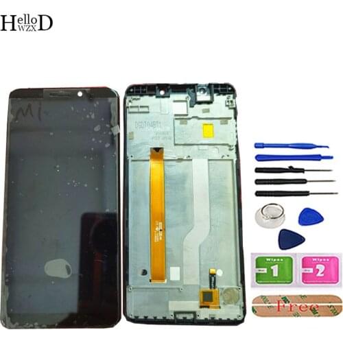 5.99 inch Original Mobile LCD Display For Wiko View XL LCD Display Touch Screen Digitizer Assembly Sensor Repair Frame Tools