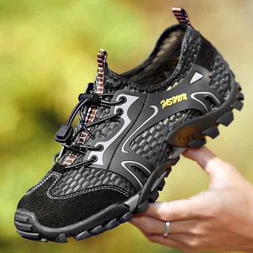 Mesh Breathable Casual Shoes Large Size Outdoor Sports Mens Shoes New Trend Fashion Mens Shoes Mens Large Size Casual Shoes