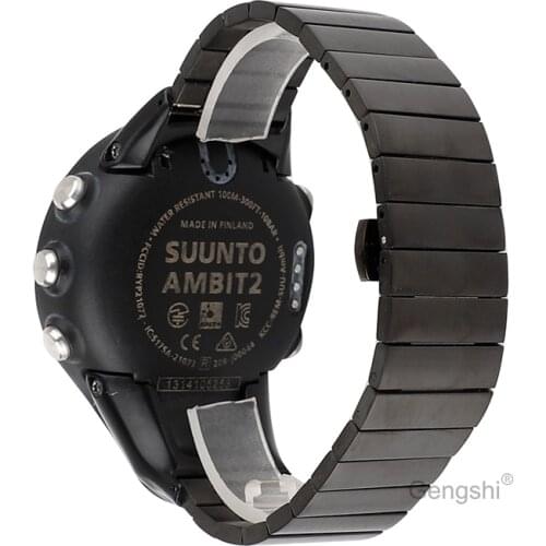 Gengshi Replacement Watch Band Strap For Suunto Ambit 1 2, 3, 2S, 2R,Ambit 3 Sport, Ambit 3 Run, Ambit 3 PEAK