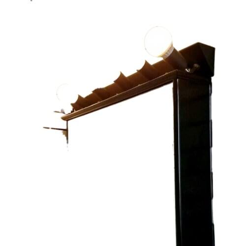 Mirror light led bathroom mirror cabinet special makeup puncturing Free Lamp Light bath room vanity cabinet lamp light bulb