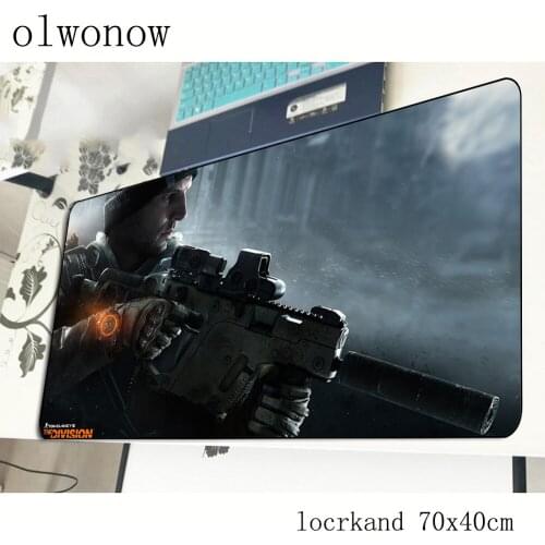 Tom clancys The Division mouse pad 70x40cm mousepads best gaming mousepad gamer High quality mouse pads keyboard pc pad