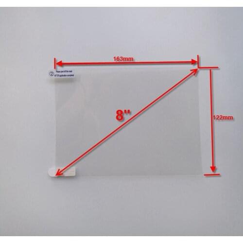 50pcs 7 inch 8 inch 9 inch 9.7 inch 10 inch Universal Clear LCD Screen Protector Protective Film for MID Tablet PC GPS PDA MP4