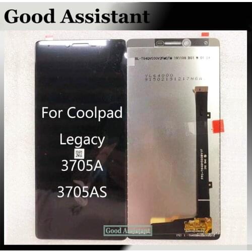 High Quality Black 6.4 inch For Coolpad Legacy 3705 3705A 3705AS Full LCD Display Touch Screen Digitizer Assembly Replacement