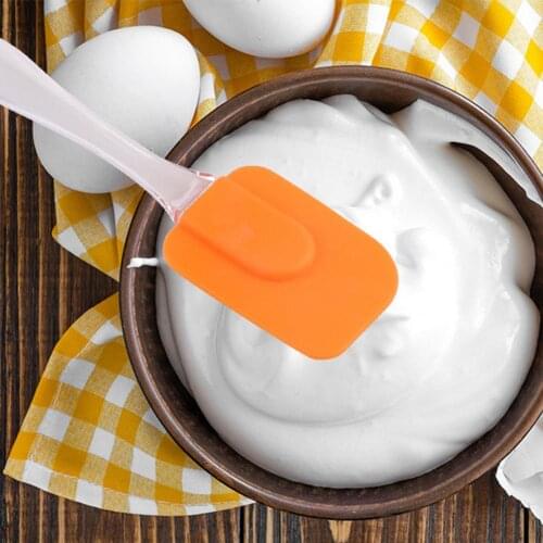 Hot Sale!!!Silicone Cake Spatula Heat Resistant Cream Butter Scraper Kitchen Baking Tool