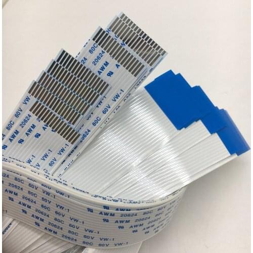 10sets FX890 Upper (17Pins 895mm) and Lower (16Pins 890mm) Head cable For Epson FX890 Dot Matrix Printer Spare Parts