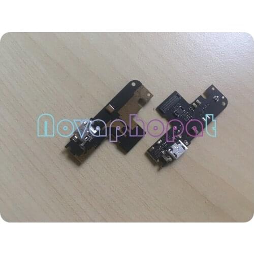 Novaphopat 10pcs/lot Charging Flex for Redmi Note 5A Charger Connector Micro USB Dock Port Flex Cable Mic Replacement