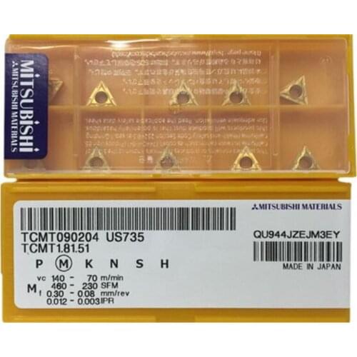 10pcs TCMT090204 US735 free shipping