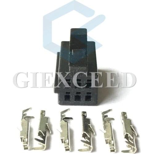 2 Sets 6 Pin Female Socket Auto Plug Automotive Connector For Car