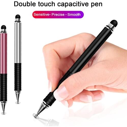 2 in 1 Conductive Drawing Phone Tablet Capacitive Screen Dual Touch Stylus Pen