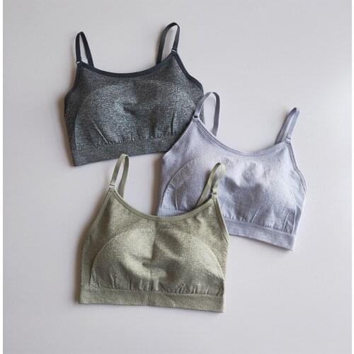 2021 Women Flex Seamless Sports Bra Padded Push Up Yoga Bra shockproof Gym Crop Top Workout Brassiere Fitness Tops Active Wear