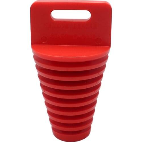 33-62mm Exhaust Pipe Stopper Blow-down Silencer Plug Exhaust Muffler Waterproof Wash Plug Silicone Off-road Motorcycle