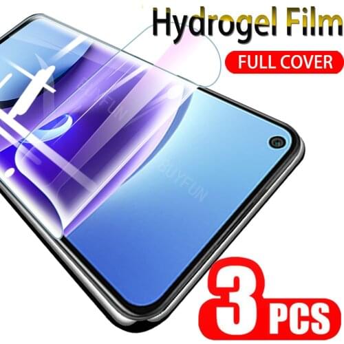 3 Piece Hydrogel Film For Xiaomi Redmi 9t Safety Film Redmy 9 t Front Screen Full Cover Protective Films HD Redmi9t Not Glass
