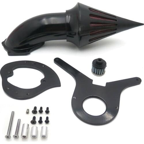 Aftermarket free shipping motorcycle parts Spike Air Cleaner Kits filter for Honda Aero 750 all year 1986-2012 BLACK