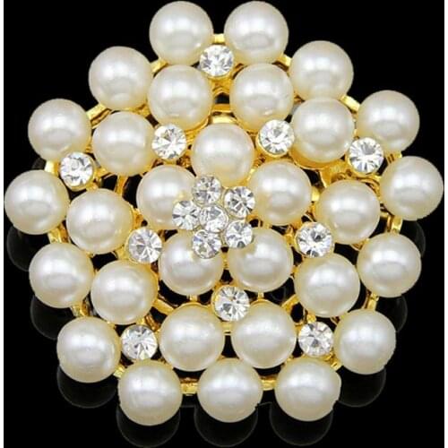 KARASU Gold Brooches For Clothes