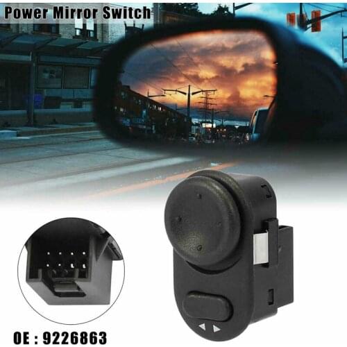 Side Mirror Rear View Mirror Switch Adjust Control Knob for Vauxhall Astra-G Opel Zafira Corsa Vectra Meriva 9226863