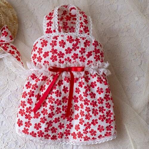 Chihuahua Dress Cat Puppy Small Dog Clothes Skirt Miniature Pinscher Yorkshire Pomeranian Poodle Bichon Dog Clothing Pet Costume