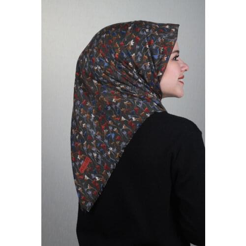 POLOİST LINEN FLAMLI SCARF DESEN-290 - RENK-22