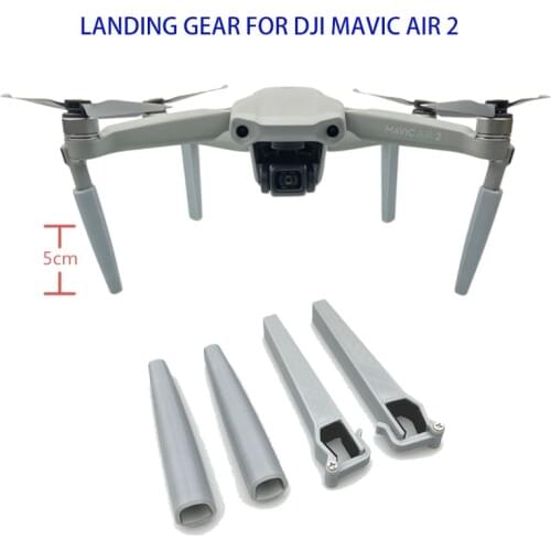 4pcs/set For DJI Mavic Air 2 Landing Gears Heightened Extension Support Landing Legs Bracket for Mavic Air 2 Drone Accessories