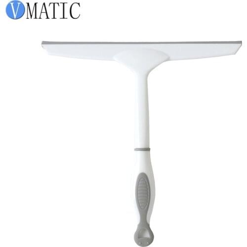 Window Glass Wiper Soap Cleaner Squeegee Shower Bathroom Mirror Brush