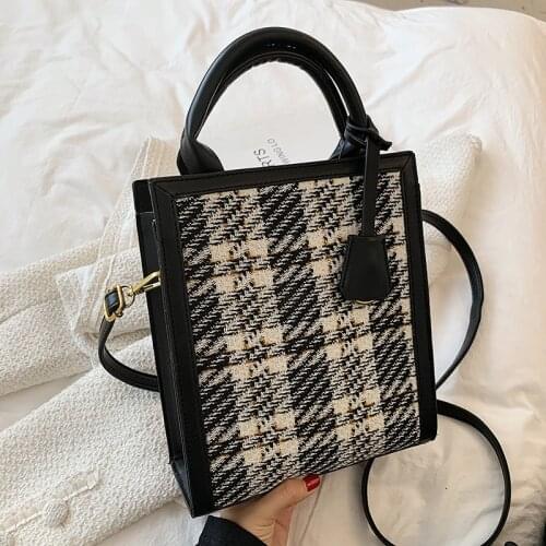 Fashion Women Canvas Handbags High Quality Ladies Small Purse Messenger Bags Designer Female Shoulder Crossbody Bags for Women