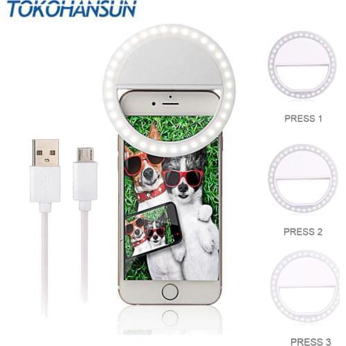 TOKOHANSUN Selfie Lamps For Mobile Phones China