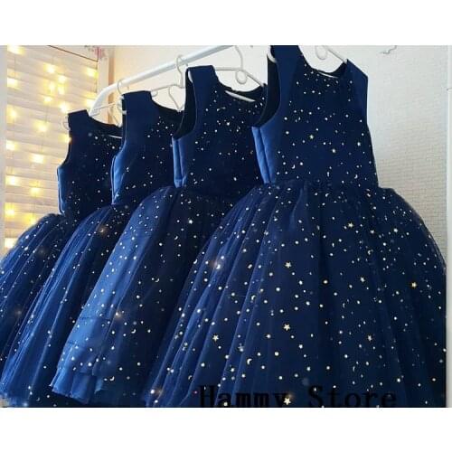 Tulle Lace Infant Toddler Pageant White Flower Girl Dresses for Weddings and Party First Communion Dresses For Girls