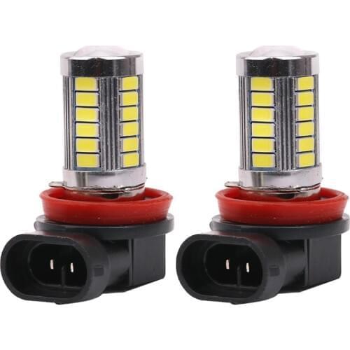 1Pcs H4 H7 H11 H16 P13W 5630 33 LED 6000K Car Projector Fog Driving Light Bulb White Car Light Source Auto car led bulbs DC 12V