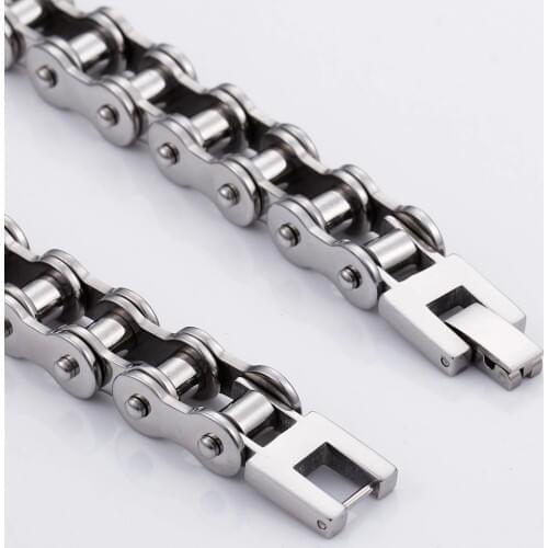 11MM Top Design 316L Stainless Steel Silver Color Motorcycle Bike Link Chain Mens Boys Necklace Jewelry 22" 162G Birthday Gift