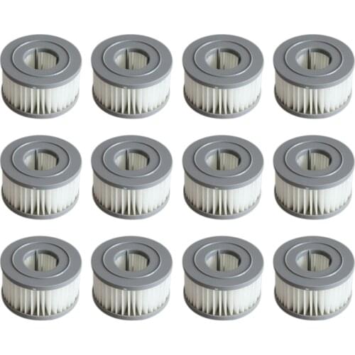 12PCS HEPA Filter for Xiaomi JIMMY JV85 JV85 Pro H9 PRO A6/A7/A8 Handheld Wireless Vacuum Cleaner Parts