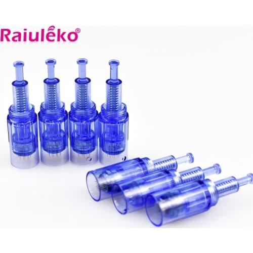 3D/5D Square Nano Needle/9/12/36/42/Nano Screw Port Cartridge for MYM Electric Dr.pen Auto Microneedle 100/20/10 Pcs