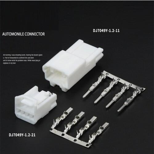 50/100Set Dj7049y-1.2-11/21 is suitable for 4P plug terminal of Toyota Lexus 12733 car tweeter
