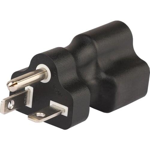 Nema 6-20P Male to 6-15/20R Female AC Adapter,250V 20A to 15A adapter