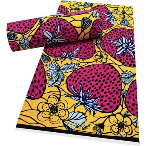 African Blesing Wax Fabric 2021 High Quality Nigerian Fabrics 100% Cotton Soft African Wax Print Fabric For Dresses