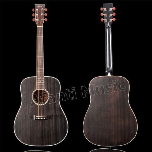 41 inch Acoustic/ Solid Africa Mahogany top / Mahogany back and sides/ AFANTI Acoustic guitar (AFA-918)