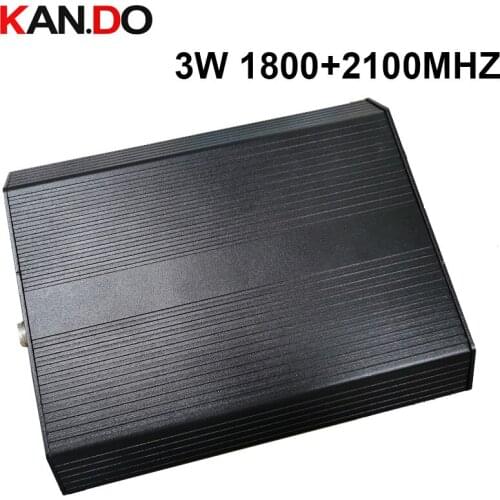 Gain 75dbi 3W DCS LTE 1800+DCS 2100MHZ DUAL BANDS BOOSTER 2G 3G 4G repeater 4G LTE booster dcs repeater 3G booster 4g band 3