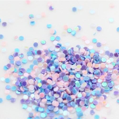Hotsale 1mm Round Shape Nail Glitter Powder PVC Tiny Nail Art Sequins 3D Women Nail Tips Decoration