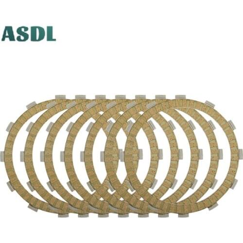 Motorcycle Friction Disc Clutch Plate Kit For Kawasaki Z650 Z650B GPZ750 Z750 GT ZX750 Z750E KZ750 KZ750E KZ750P KZ750H KZ650
