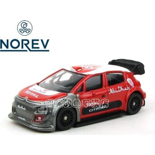 Norev 1/64 Citroen C3 WRC Diecast Collection of Simulation Alloy Car Model Children Toys
