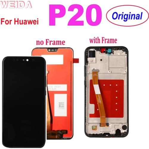 Original For Huawei P20 LCD Display Touch Screen Digitizer Assembly Replacement Huawei P20 Display EML-L09 EML-L22 EML-L29 AL00