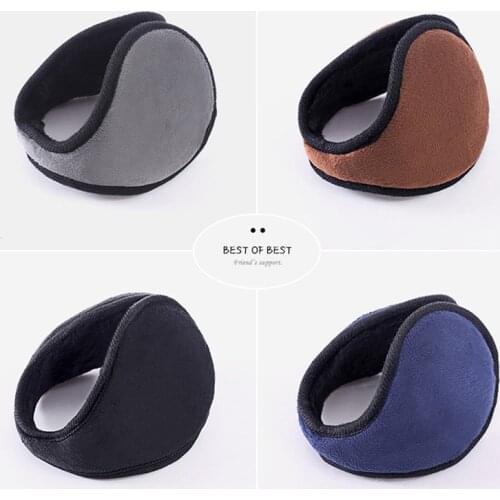 Plush Back-wearing Style Fashion Earbags Men Earmuffs Male Earflap Casual Keep Warm Winter Outdoor Protector Ear Cover