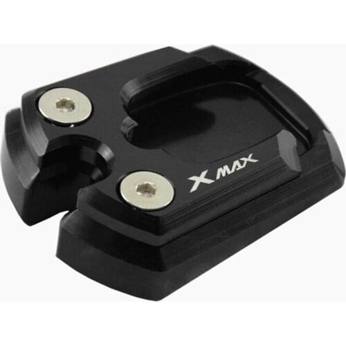 For YAMAHA XMAX 300 2017-2018 Motorcycle Kickstand Extension Plate Foot Side Stand Enlarge Pad