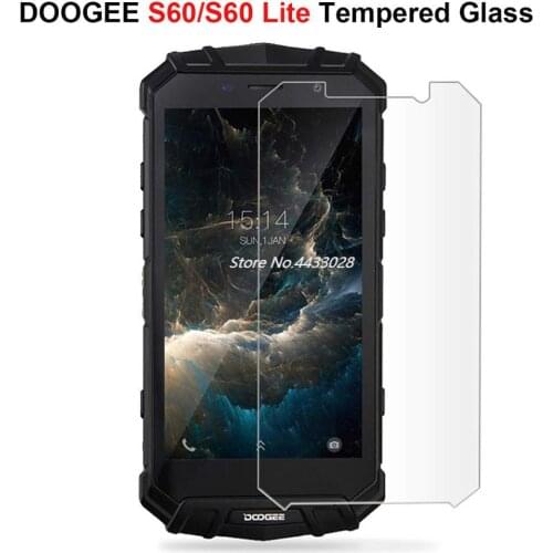 9H 2.5D Ultra-thin Tempered Glass For Doogee S60 HD Screen Protector For Doogee S60 Lite S 60 Scratch Proof Protective Film