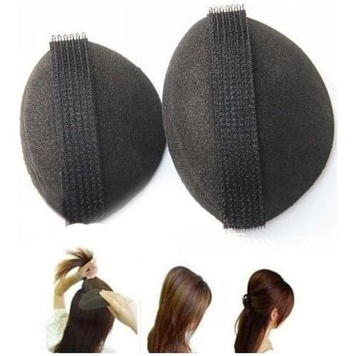 Magic Hair Wear Volume Pad Girl Women DIY Styling Tool Black Pretty Hair Comb Headwear Accessories -5