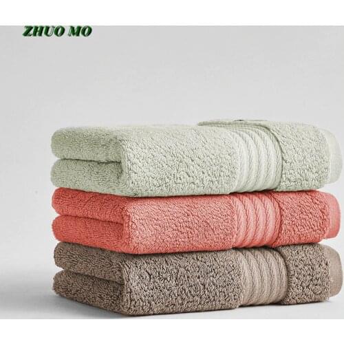 ZHUO MO 36*82cm Luxury Egyptian cotton face Towels bathroom Super absorbent towels for adults high quality Terry towels
