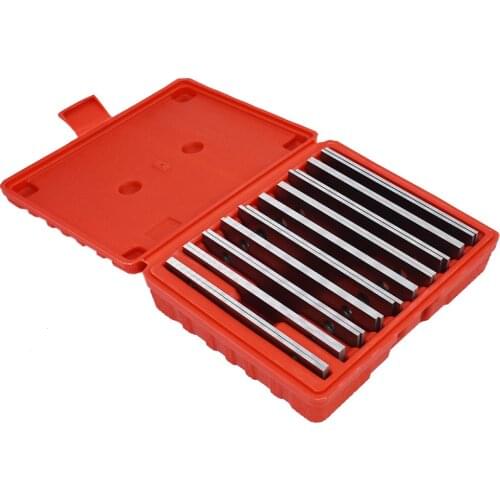 1/8" STEEL PARALLEL SET 10 MATCHED PAIRS PARALLELS .0002" HARDENED NEW