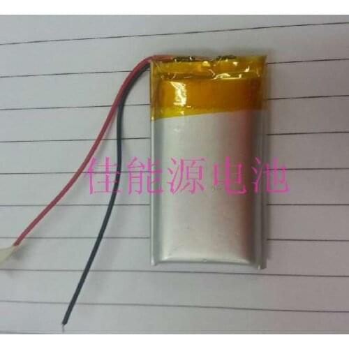 3.7V polymer lithium battery 802245 800MAH sound card recorder remote control GPS Rechargeable Li-ion Cell