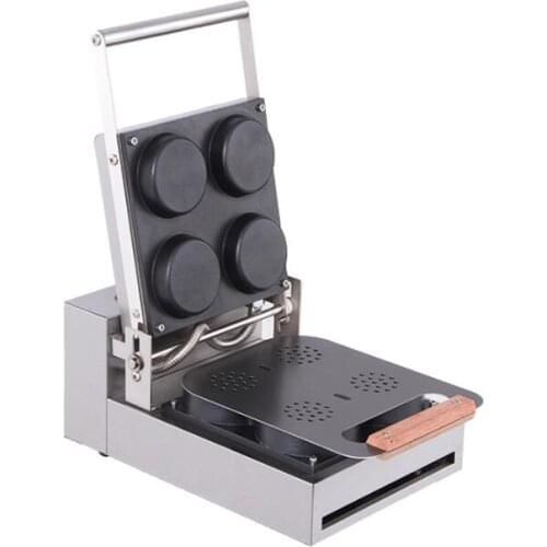 Free shipping 110v 60hz 220V Commercial Non stick mini pizza oven machine Mini Pizza Maker pizza waffle bowl maker