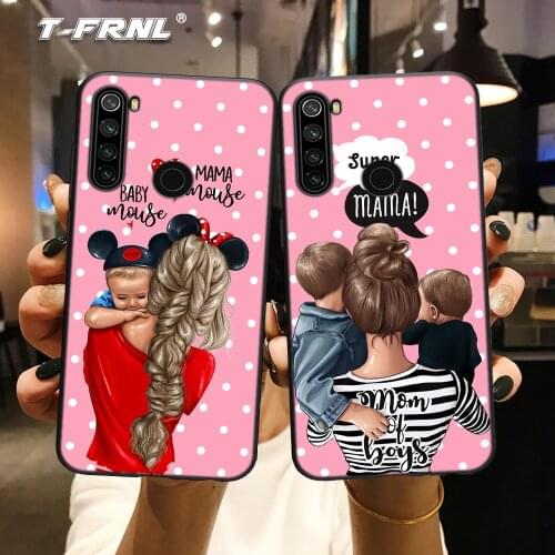 For Redmi note 8T case TPU for Redmi Note 9S case 8 9 Pro Max 7 Pro case Mum Love Baby for Redmi 7 7A 8 8A 9 9A case