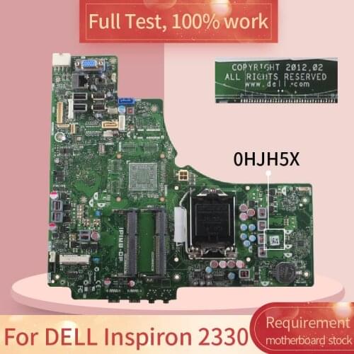 For DELL Inspiron 2330 IPIMB-DP 0HJH5X SLJ85 DDR3 notebook motherboard Mainboard full test 100% work