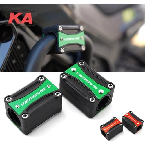 For kawasaki Versys 300X X300 300 650 1000 Versys600/1000 Motorcycle Block Engine Guard Protection Crash Pad Bumper Decorative